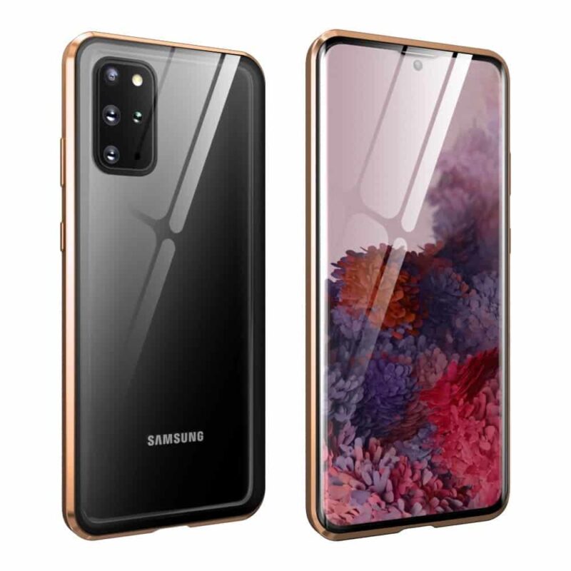 samsung s20 plus perfect cover guld mobilcover