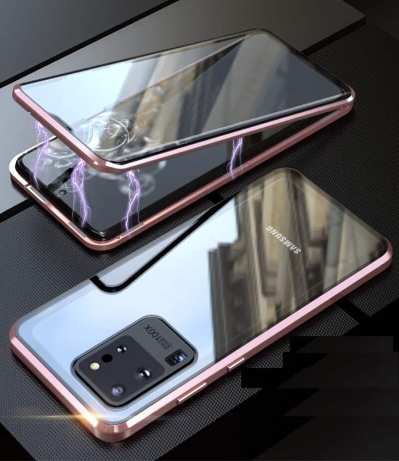 samsung s20 ultra perfect cover rosa guld